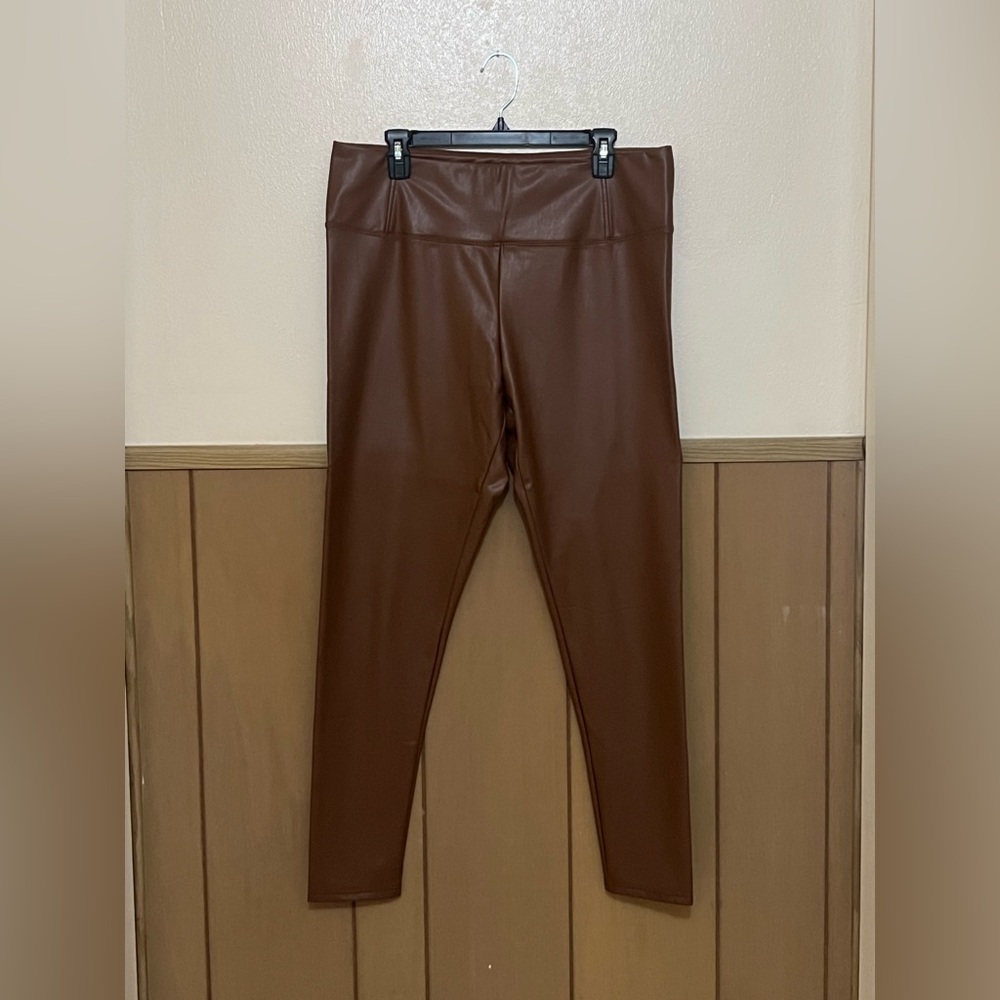 NWT Bagatelle Brown Faux Leather Pants